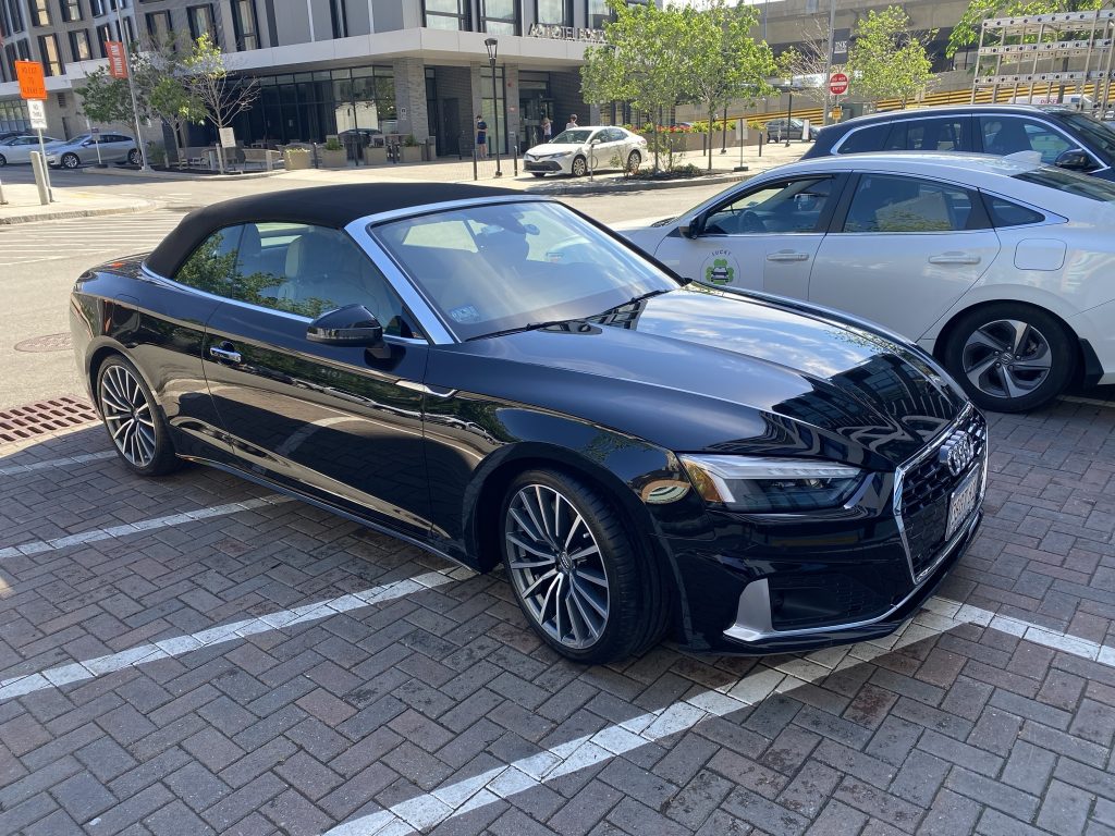 Small Audi exterior shot