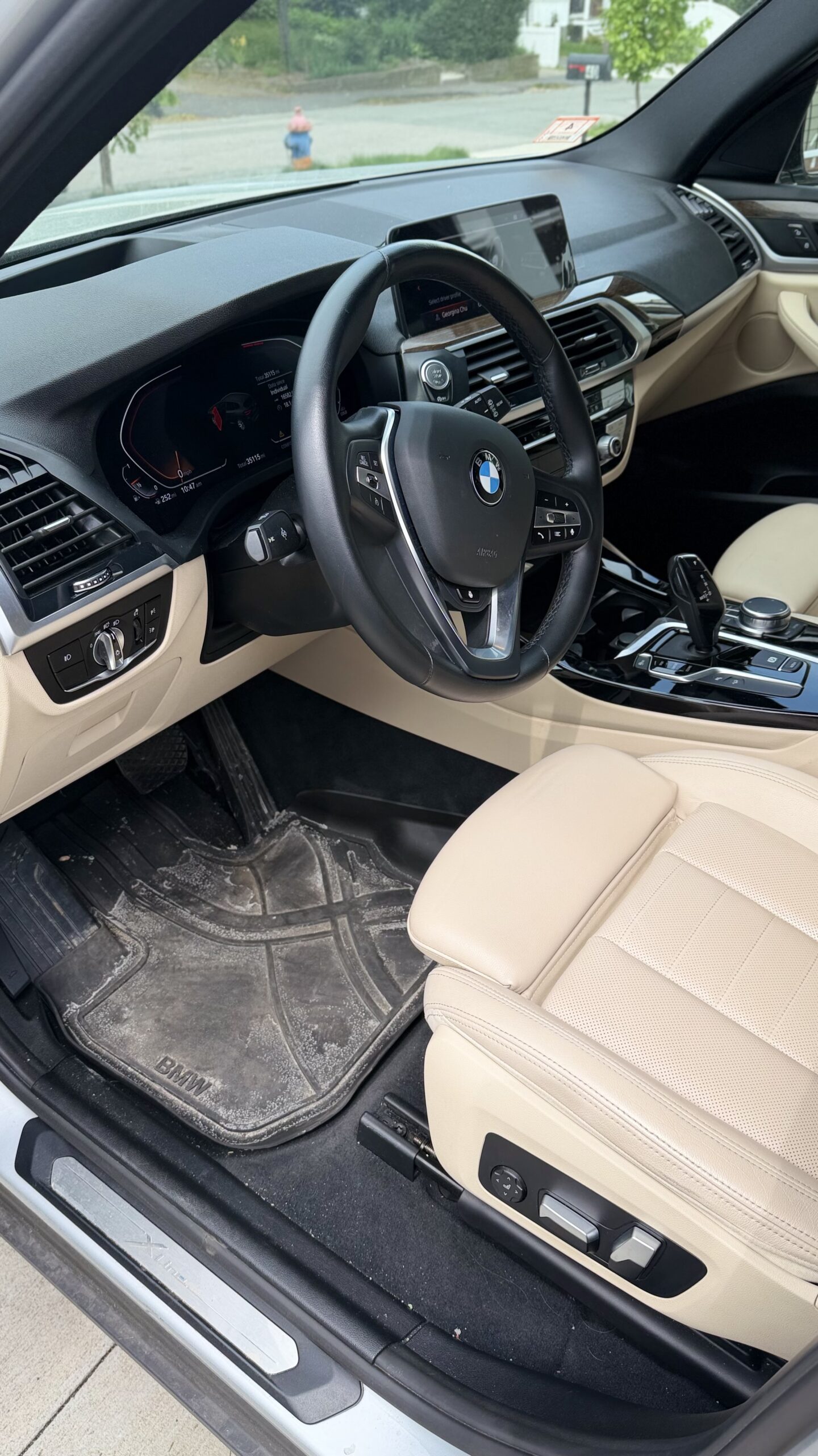 bmw interior before